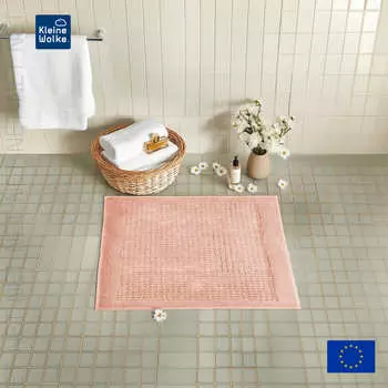 Коврик для ванной комнаты Kleine Wolke Net Papaya 60x60см