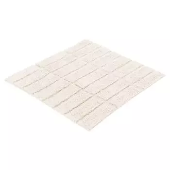 Коврик для ванной комнаты Kleine Wolke Tiles 60x60см, бежевый