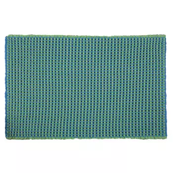 Коврик для ванной комнаты Spirella Cone 50x80см, зелено-голубой