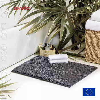 Коврик для ванной комнаты Spirella Gobi 55x65см, антрацит
