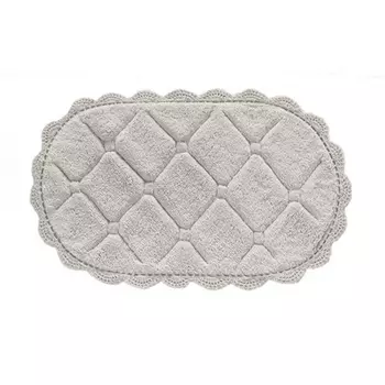 Коврик для ванной кружевной Sofi de Marko Brianna 60х100см, серый