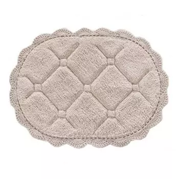 Коврик для ванной кружевной Sofi de Marko Brianna 50х70см, капучино