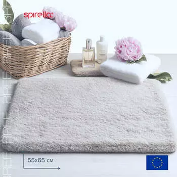 Коврик для ванной Spirella Bree 55x65см, серый