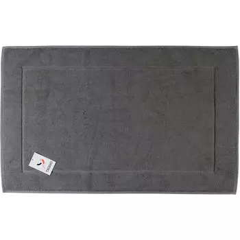 Коврик для ванной темно-серого цвета Essential 50х80