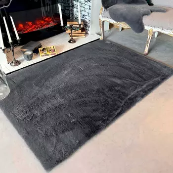 Коврик меховой Shahintex 120x200см шиншилла 27 S