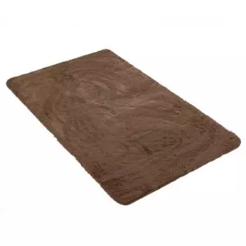 Коврик меховой Shahintex 73х120см мокко