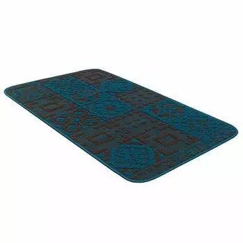 Коврик Shahintex Loop Italiano 50x100см, бирюзовый