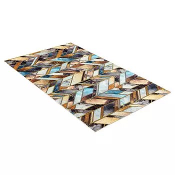 Коврик Shahintex Silk Photoprint Витраж мраморный