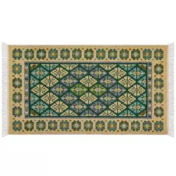Коврик универсальный Icarpet Etno 140x70см, малахит