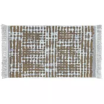 Коврик универсальный Shahintex Skandy 80x120см S022, бежевый