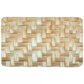 Коврик универсальный Shahintex Spring Photoprint, коричневый