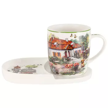 Кружка Carmani Village Life Белый коттедж