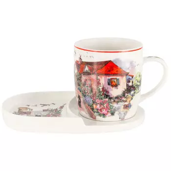 Кружка Carmani Village Life Красный коттедж
