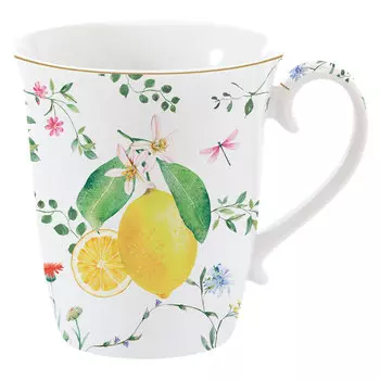 Кружка Easy Life Цветы и лимоны