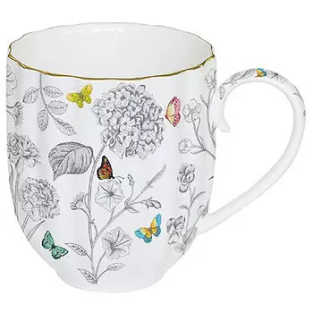 Кружка Easy Life Fleurs Et Papillons