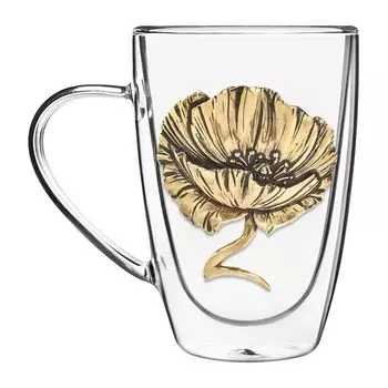 Кружка Город Подарков Мак 320мл в подарочной коробке