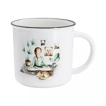 Кружка Home & Style Идиллия Медитация