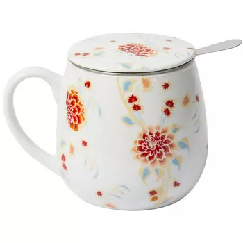 Кружка Konitz, сито для заваривания и крышка Beautiful she says!, 420 мл