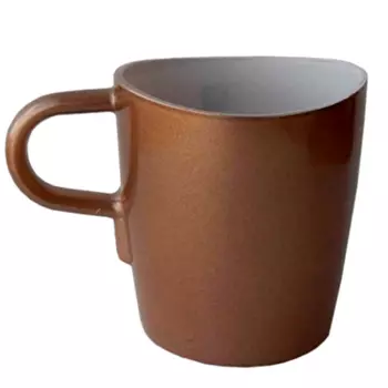 Кружка Leonardo Loop 260мл, цвет коричневый