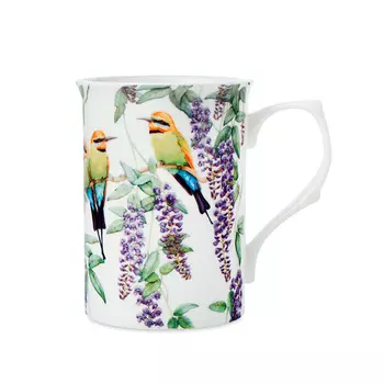 Кружка Maxwell &amp; Williams Ботанический сад. Пчелоед на глицинии