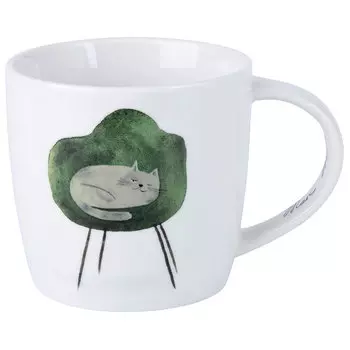 Кружка Maxwell &amp; Williams Марк Мартин. Кот в кресле