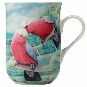 Кружка Maxwell &amp; Williams Розовый какаду 300мл, в подарочной упаковке