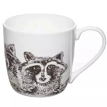 Кружка Rose of England Жители леса. Еноты