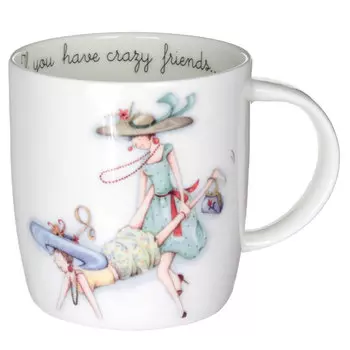 Кружка Roy Kirkham Сумасшедшие подруги