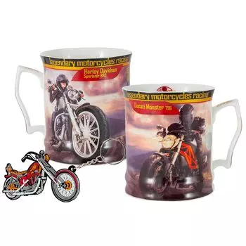 Кружка с брелоком Carmani Мотоцикл Ducati Monster 796