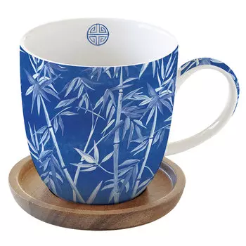 Кружка с подставкой Easy Life Pagoda, в подарочной упаковке