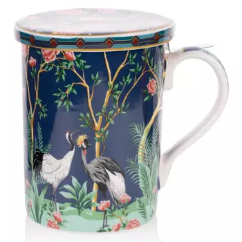 Кружка с ситечком и крышкой Easy Life Mandalay