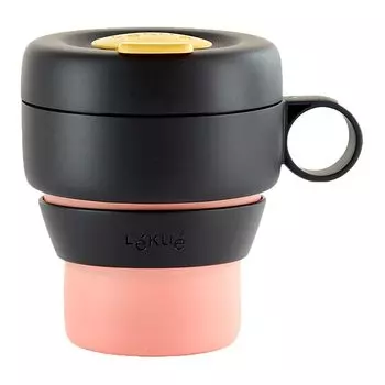 Кружка складная Lekue, коралл