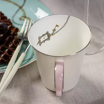 Кружка VLR CONCEPT Алиса, цвет розовый