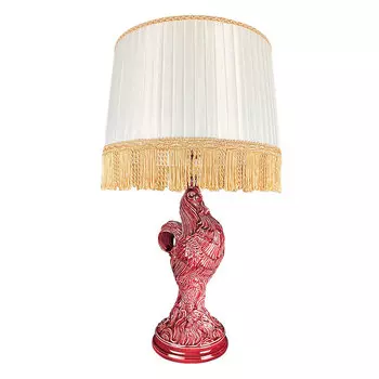 Лампа настольная Романов Фаянс Петух