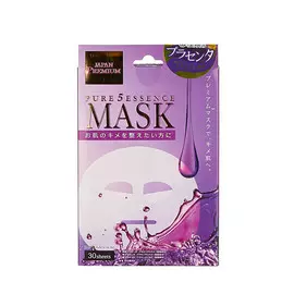 Маска для лица Japan Gals Premium c тремя видами плаценты, 30шт