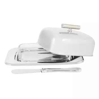 Масленка-икорница Regent Silverware Перле