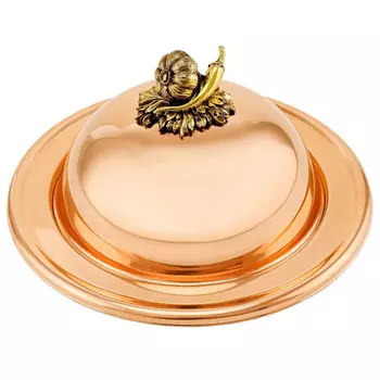 Масленка Кольчугинский мельхиор Чеснок