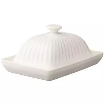 Масленка Tkano Kitchen spirit, цвет белый