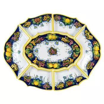 Менажница Leoncini Лимоны, 7шт