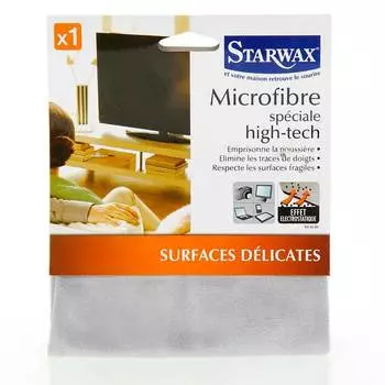 Микрофибра Starwax High Tech для самых деликатных поверхностей