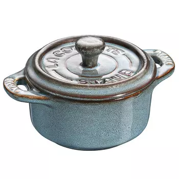 Мини-кокот Staub La Cocotte, античный бирюзовый