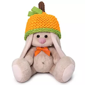 Мягкая игрушка BUDI BASA collection Зайка Ми в шапке мандарин