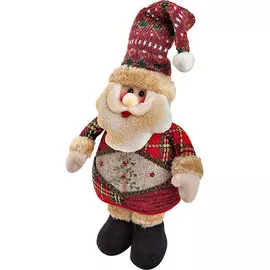 Мягкая игрушка Mister Christmas Дед Мороз, 28см