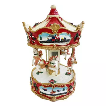 Музыкальный сувенир Shishi Карусель 27см