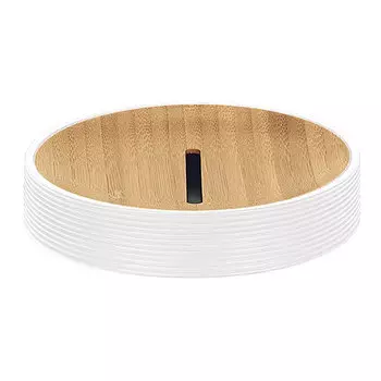 Мыльница Kleine Wolke Kyoto, цвет белый