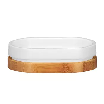 Мыльница Kleine Wolke Vento, цвет белый