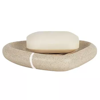 Мыльница Spirella Etna Stone, цвет натуральный