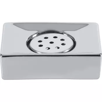 Мыльница Spirella Quadro, цвет серебряный