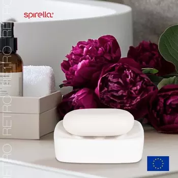 Мыльница Spirella Retro, цвет белый