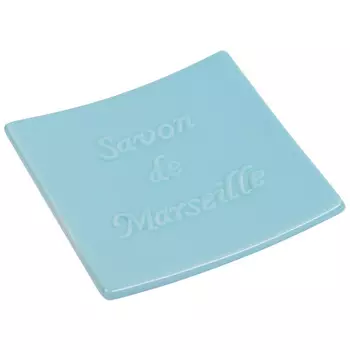 Мыльница Spirella Savon De Marseille, цвет голубой